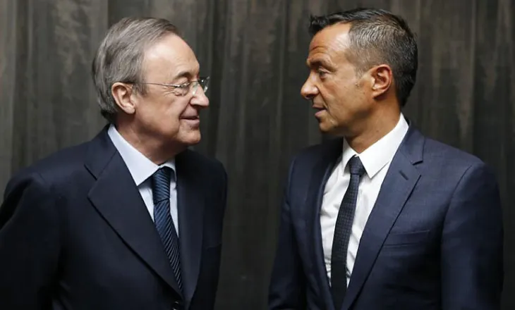 Jorge Mendes i ofron 2 lojtarë Real Madridit. Njëri luan te PSG, tjetri te City