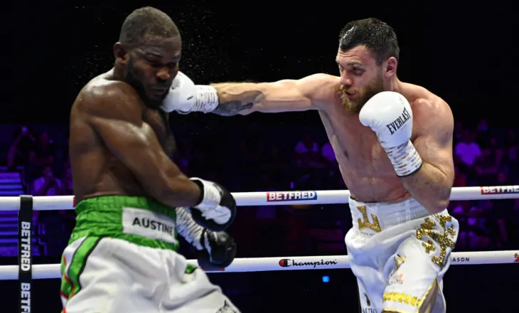 Jurgen Uldedaj mbron titullin kampion bote IBO në peshën “cruiserweight”, mund me vendim unanim rivalin britanik
