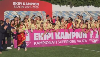 Kampione për herë të 13 radhazi, Vllaznia mbretëresha e futbollit të vajzave në Shqipëri