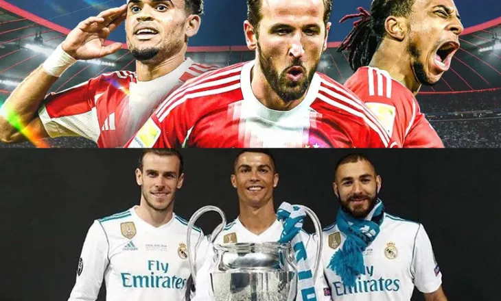 Kane, Olise dhe Luis Díaz “tronditin” BBC-në e famshme të Real Madridit