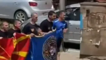 “Këtu ka vetëm Maqedoni”, marshimi i forcave speciale maqedonase ndez reagime në rrjet para protestës së studentëve shqiptarë