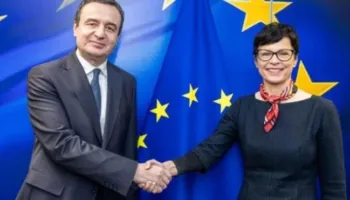 Komisionerja Marta Kos për herë të parë vizitë në Kosovë,  pritet takim me Albin Kurtin dhe Albulena Haxhiun