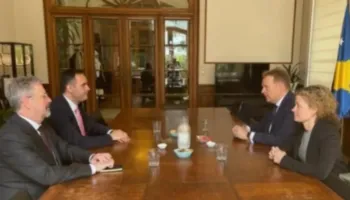 Konjufca takon Sorensenin: Kosova e përkushtuar ta përmbyll dialogun me Serbinë