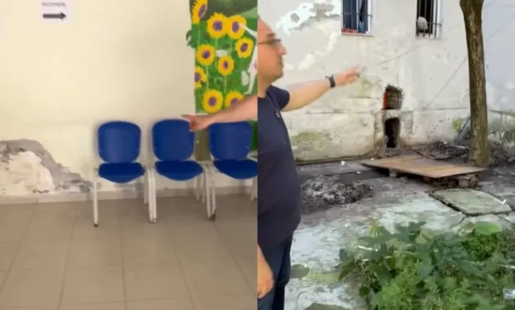Korreshi denoncon kushtet skandaloze në Pediatrinë e Lushnjës: Fëmijët trajtohen mes llumit dhe lagështirës