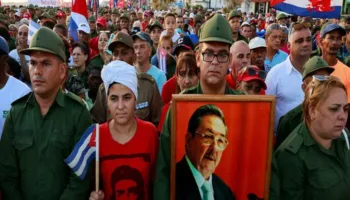 KUBA NGRIHET NE PROTESTA KUNDER DONALD TRUMP