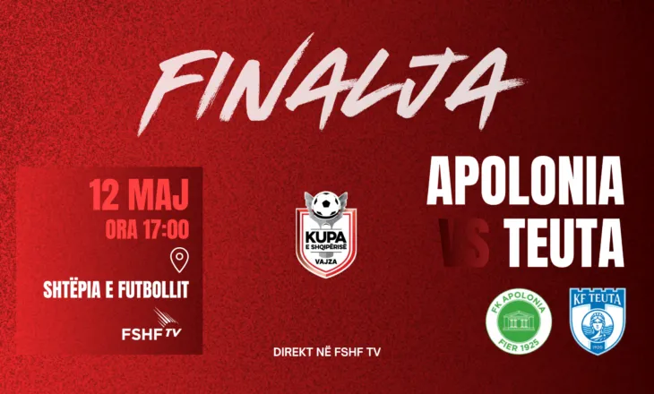 Kupa e Shqipërisë për vajza, finalja Apolonia-Teuta luhet të martën në “Shtëpinë e Futbollit”