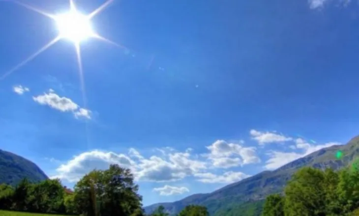 Kushte atmosferike të qëndrueshme, parashikimi i motit për këtë të martë