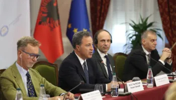 Kuvendi dhe BE nisin projektin për modernizimin e veprimtarisë parlamentare, Peleshi: Duhet të ecim me ritmin e parlamenteve europiane