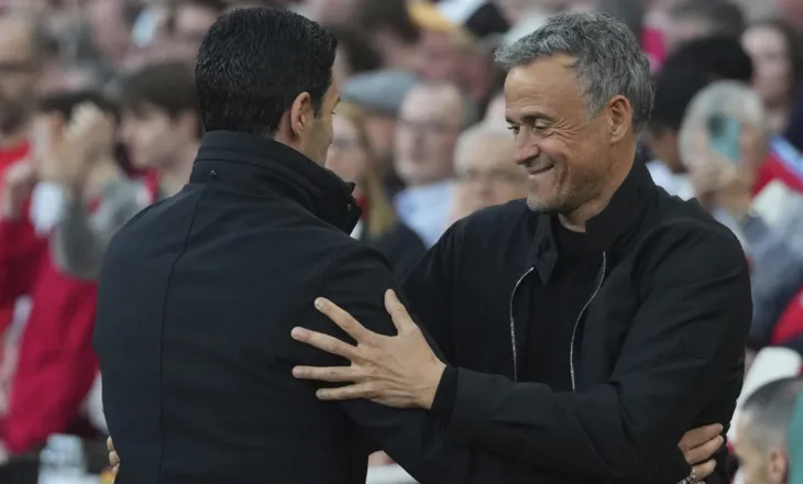 Luis Enrique bën “diplomatin” para finales së Champions-it: Arteta sjell pozitivitet në jetën time…