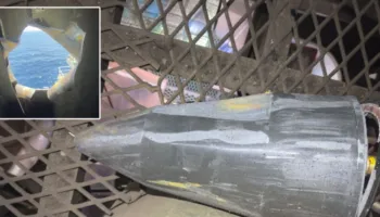 Makth në det të hapur, droni me bombë 50 kg ngec në bordin e një anijeje në Gjirin e Adenit