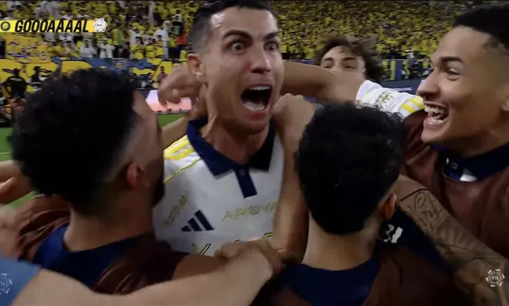 Makthi merr fund, Cristiano Ronaldo dhe Al-Nassr fitojnë titullin kampion në Arabinë Saudite (video)