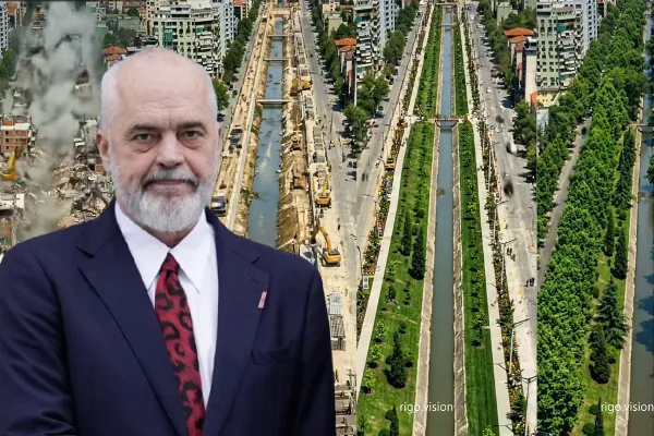 Manipulimi i Ramës/ Video për transformimin e Lanës, e krijuar me Inteligjencë Artificiale