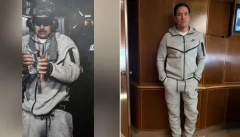 Marco Rubio në Kinë me Trump, foto i veshur me kostumin “Nike” të Nicolas Maduro