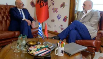 Marrëveshja e detit me Greqinë! Ministri grek i Mbrojtjes, takime me Ramën e Nufin