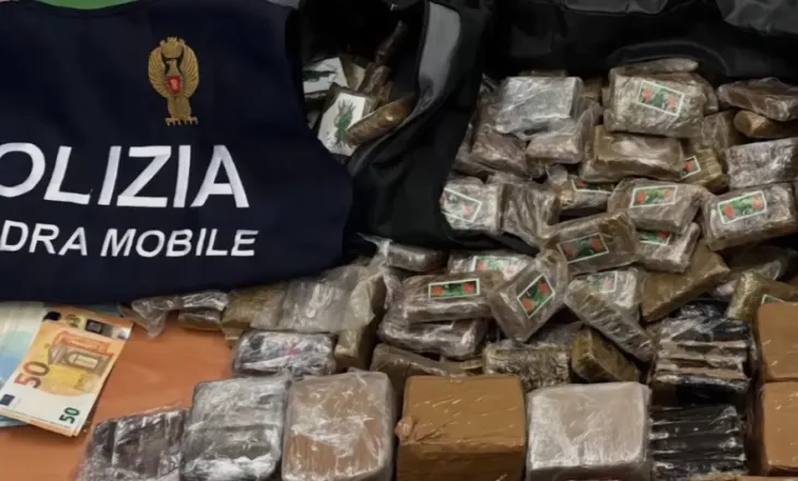 Mbi 110 kg kokainë kaluan nga Shqipëria, shkatërrohet rrjeti kriminal në Itali