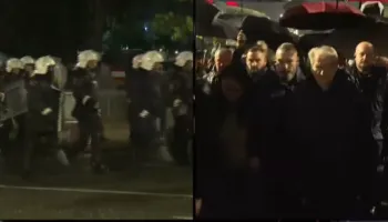 Mbyllet protesta e PD para kryeministrisë, nis marshimi drejt ministrisë së Brendshme!