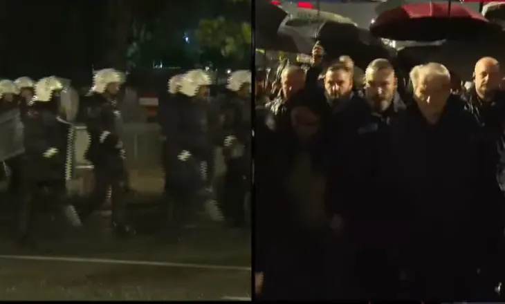 Mbyllet protesta e PD para kryeministrisë, nis marshimi drejt ministrisë së Brendshme!
