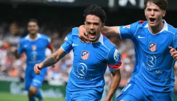 Me mendjen tek Arsenal, por Atletico nuk fal në La Liga. Fiton në transfertë ndaj Valencia-s (video)