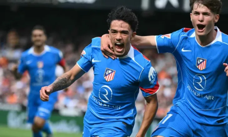 Me mendjen tek Arsenal, por Atletico nuk fal në La Liga. Fiton në transfertë ndaj Valencia-s (video)
