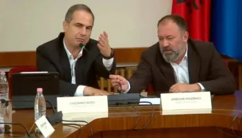 “Mikrofonin fute në xhep”/ Tensionet të “Territorialja”, Boçi përplaset me Maznikut dhe braktis mbledhjen