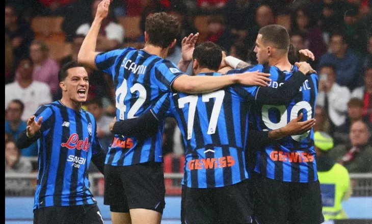 Milan zgjohet vonë ndaj Atalantës, humbja e sotme mund t’i kushtojë Champions-in (video)