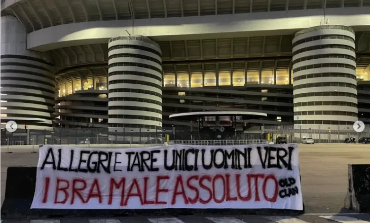Milani, vijon kontestimi i tifozëve: “Ibra, e keqja absolute. Tare dhe Allegri, burrat e vetëm të vërtetë”