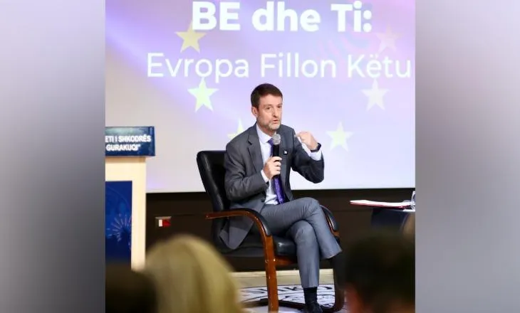 Ministri Hoxha në Ditën e Europës: Shqipëria mbetet e përkushtuar ndaj rrugës europiane!
