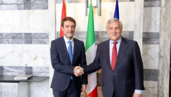 Ministri Hoxha pritet në Romë nga zv.kryeministri Tajani: Italia, një nga mbështetëset më të forta të së ardhmes evropiane të Shqipërisë