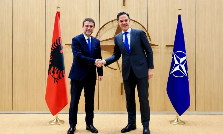 Ministri Hoxha takim me Mark Rutte: Në situatën e sotme gjeopolitike NATO është më e rëndësishme se kurrë