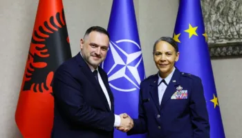 Ministri Nufi mikpret delegacionin e Gardës Kombëtare të New Jersey: Rikonfirmim i mbështetjes së SHBA, thellojmë partneritetin mes vendeve