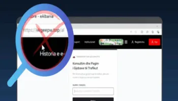 “Mos klikoni”/ Alarmi për faqet false që imitojnë e-Albania, AKSK paralajmëron qytetarët