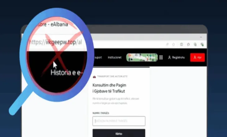 “Mos klikoni”/ Alarmi për faqet false që imitojnë e-Albania, AKSK paralajmëron qytetarët