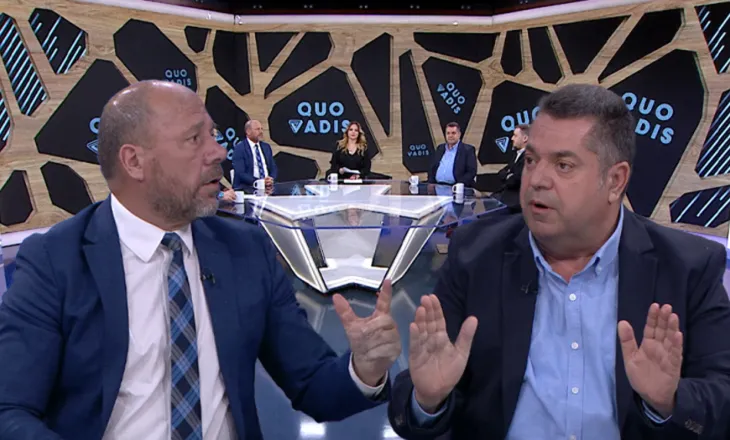 “Mos më bëj avokatin ti”/ Plas debat i ashpër, mes Shkurtit dhe Mziut në studion televizive