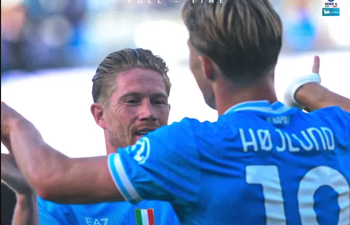 Napoli e mbyll me fitore dhe në vendin e dytë. Vendos goli i Hojlund (video)