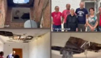 Në mëshirë të fatit pa një tavan mbi kokë/ Kalaja denoncon nga terreni si po rrezikohet jeta e 9 familjeve në Krujë