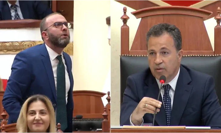 “Nëse nuk sjell Edi Ramën këtu, jep dorëheqjen”/ Përplasje mes Bardhit dhe Peleshit, kryeparlamentari: E njoh Kushtetutën, përdor atë librin që më qëlluat ju seancën e parë