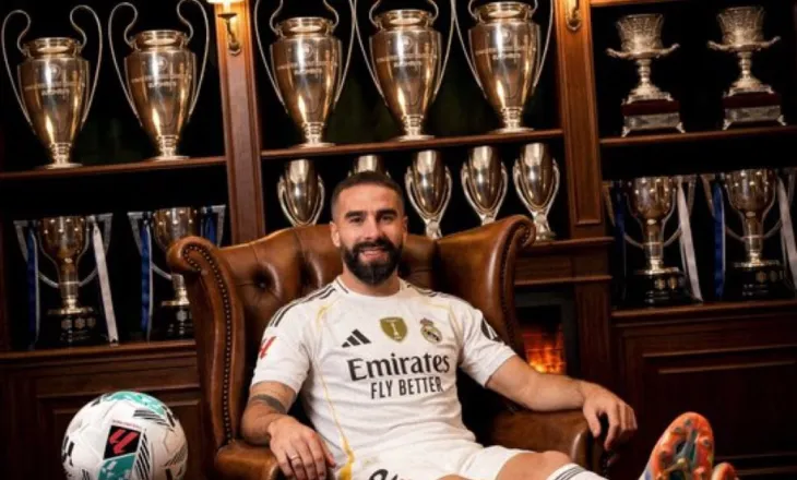 Nga 2002 te Real Madrid (27 trofe), për Karvajal vjen momenti i lamtumirës