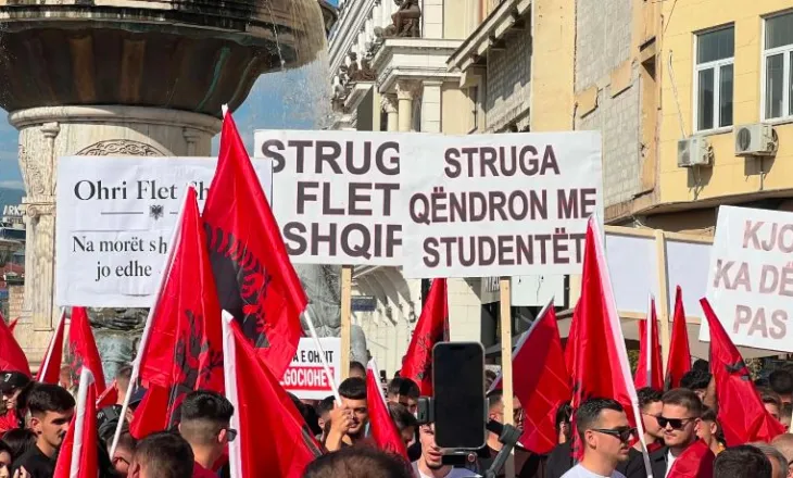 Nga Shkupi, në Tiranë/ Protesta për mbrojtjen e shqipes vijon në sheshin “Skënderbej”, ja kur pritet tubimi