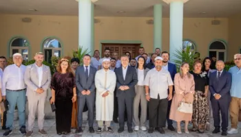 Nga Xhamia e Madhe e Kavajës, Balla uron besimtarët myslimanë: Kurban Bajrami, festë sakrifice dhe solidariteti
