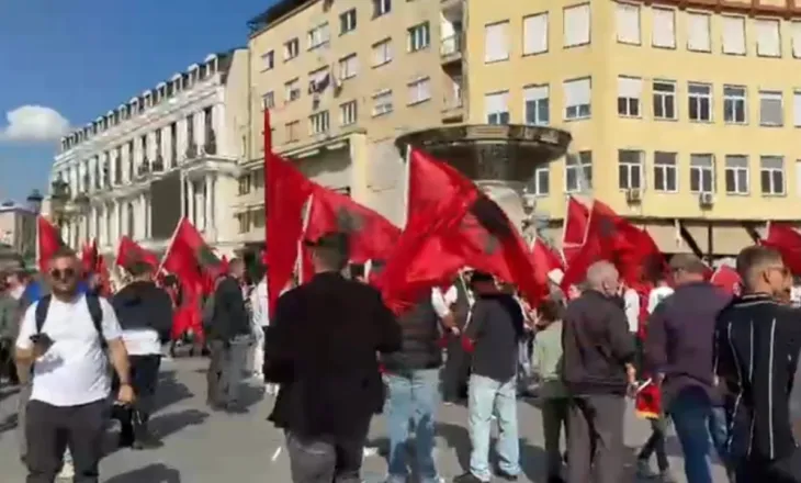 Nis grumbullimi për protestën për gjuhën shqipe, studentëve në Maqedoninë e Veriut i bashkohen dhe ata nga Kosova