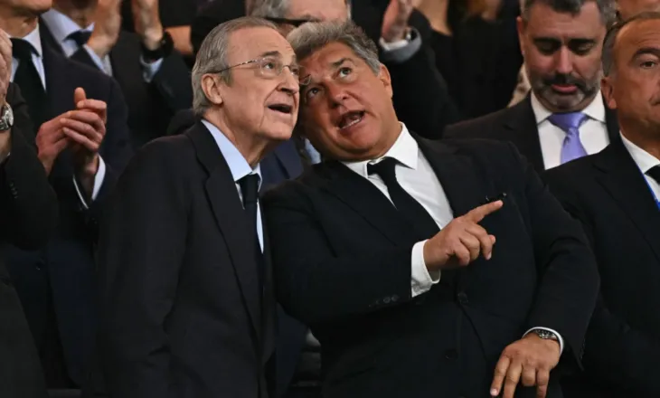 “Nuk kanë fituar asgjë në 2 vite”, Laporta në kundërsulm: Perez përdor Barcelonën për të mbuluar dështimet, kanë zero tituj në dy sezone