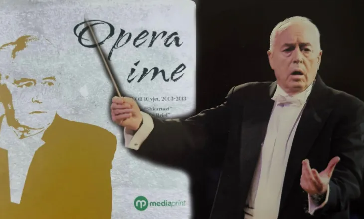 “Opera ime” – Botimi më i ri sjell rrëfimin artistik të Zhani Cikos në skenën shqiptare