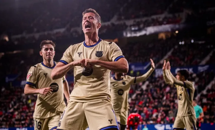 Osasuna është viktima e radhës, Barcelona merr fitoren e 10-të rresht dhe titulli mund të festohet që nesër ose në “El Clasico” (video)