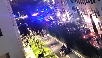 PANIK NE TIRANE, MERR FLAKE PALLATI TE ‘KADIU’