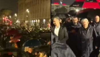 Pas mbylljes së fjalimeve, protestuesit e PD nisen drejt Ministrisë së Brendshme