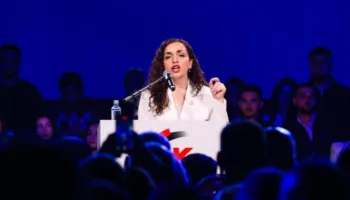 Pas tubimit të bashkimit në Prishtinë, LDK poston videomesazhin për Osmanin: Vjosë mirë se erdhe në shtëpi