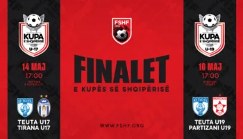 Përcaktohen datat e finaleve të Kupës së Shqipërisë U17 dhe U19