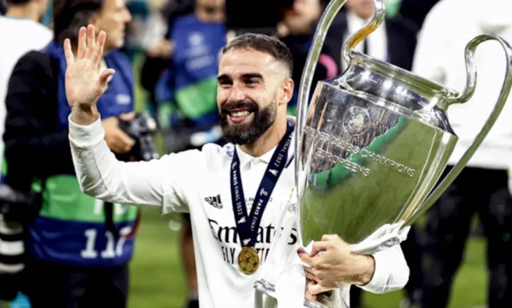 Pjesë e historisë së klubit dhe 27 tituj të fituar, Dani Carvajal largohet nga Real Madridi