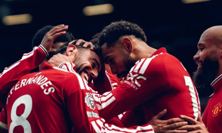 Polemika të shumta në “Old Trafford”, Manchester United mposht Nottinghamin dhe siguron vendin e tretë