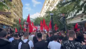 Protesta për gjuhën shqipe, arrestohen tre studentë shqiptarë në Shkup